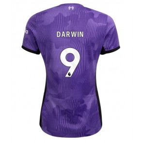 Liverpool Darwin Nunez #9 Tredje trøje Dame 2023-24 Kort ærmer